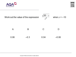 Aqa Level 2 In Further Maths Diagnostic Questions