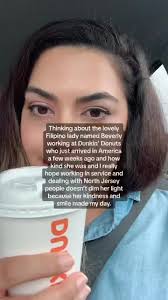 Palestinian and Filipino Girl Works at Dunkin Donuts