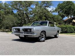 Image result for Silver 1967 Barracuda
