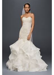 Scroll Lace Trumpet Wedding Dress David S Bridal Trumpet Wedding Dress Lace Davids Bridal Wedding Dresses Wedding Gowns Lace