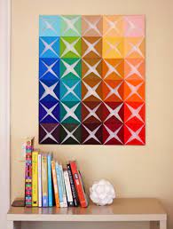 We've got lots of paintings, mosaics start by cutting out letters from craft paper. Diy Wall Decor Ideas Kids Room Decoration Kids Art Craft