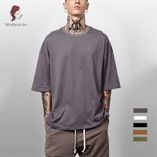 If you like a little extra heft to your tees, this is the one you want. Tee Half Sleeve T Shirt Hip Homme Hop T Shirts Streetwear Oversized Mywardrobemen Tops Shopee Malaysia
