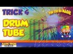 Drum Tube Magic Trick You Can Make Easy Magic Tricks Learn Magician Illusions Now Easy Magic Tricks Magic Tricks Easy Magic