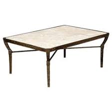It matches the outdoor sofa i just built (video coming soon). Jane Modern French Stone Top Metal Outdoor Coffee Table 41 W 50 W Kathy Kuo Home