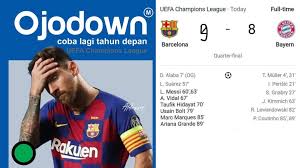 Kocak Warganet Bikin Meme Lucu Usai Bayern Munich Lumat Habis Barcelona