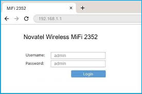 This method can be used when unlock by code is not available for wifi router. 192 168 1 1 Novatel Wireless Mifi 2352 Router Login And Password