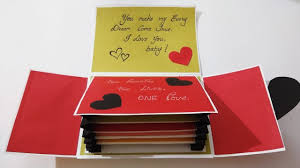 Making a simple homemade birthday card is quick and easy. Beautiful Handmade Card Idea For Boyfriend Special Card For Boyfriend Diy Birthday Card For Boyfriend Handmade Cards For Boyfriend Birthday Cards Diy