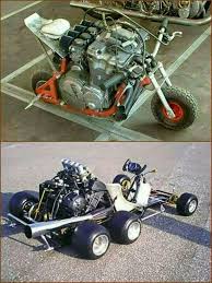 Just Add A Motorcycle Engine Drift Trike Go Kart Diy Go Kart