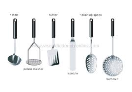 cooking utensils names and pictures
