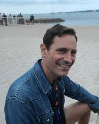 Santa Monica Mountains, CA View looking north up Vine Street toward the the  Hollywoodland sign, shortly after it was installed