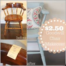 Goodwill Chair Makeover Wood Chair Makeover Chair Makeover Wooden Chair Makeover
