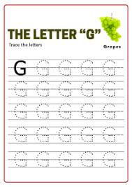 practice capital letter g uppercase letter tracing worksheets for preschool kindergarten grade english worksheets schoolmykids com