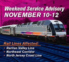 rail travel advisory amtrak signal work to impact nj