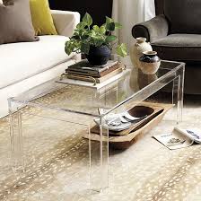 Felicity Acrylic Coffee Table Ballard Designs Coffee Table Acrylic Coffee Table Acrylic Furniture