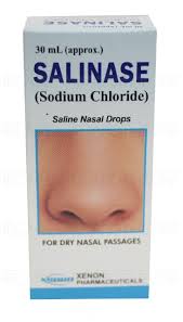 This saline nasal spray relieves dry nasal membranes. Salinase Drops 30ml