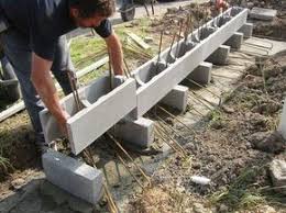 Murs Armes Etape Par Etape Beton De La Lomme Mur En Parpaing Mur De Soutenement Mur Banche