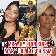 Stylist Misa Hylton has filed a lawsuit against Mary J. Blige — a previous client and friend — for allegedly refusing to drop rapper Vado's completed album until he cuts ties with