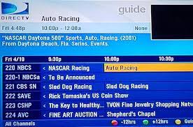 Don't miss any episodes, set your dvr to record nascar racing. Nbcsn S Program Description On Directv Oof Nascar