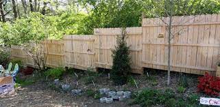 I fail to see how cutting a gate out of already installed fence boards would be better quality than a custom built one done after. How To Build A Fence On A Slope Today S Homeowner