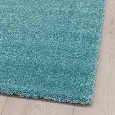 Ein teppich wird nicht nur wegen aussehen, farbe & ausdruck gewählt. Langsted Teppich Kurzflor Turkis 133x195 Cm Ikea Deutschland