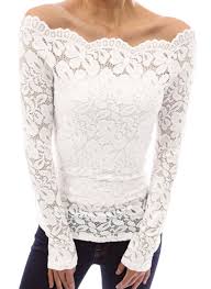 De cocktail blanche courte dentelle tulle chic col haut robe de cocktail blanche courte dentelle tulle chic. Top Blanc Epaules Denudees Dentelle Boho Boheme Chic