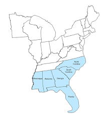 Your trip begins in the state of north carolina. Preliminary Integrated Geologic Map Databases Of The United States Alabama Florida Georgia Mississippi North Carolina And South Carolina Ofr 2005 1323