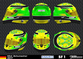 I painted another skin with the helmet design of the son of the almighty michael schumacher, mick. 3d Racing Helmets Mick Schumacher Helmet 2017 Download