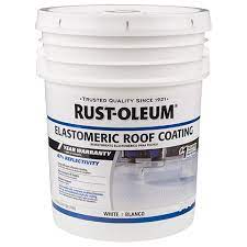 Rust Oleum 7 Year Elastomeric Roof Coating Provides A High Initial Reflectivity Value Of 67 Energy Effi Roof Coating Elastomeric Roof Coating Galvalume Roof