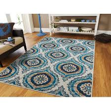 Living room 8x10 area rugs. Century Rugs Blue Gray Area Rugs For Living Room 8x10 Modern Rugs 8x11 Walmart Com Walmart Com