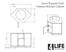 Hi & thanks for looking at my post. White 6 Pc Dual Grill Outdoor Kitchen Bbq Cabinet Kamado Corner Cabinet 3 Drawer Cabinet 34 Stainless Countertop 4 Life Outdoor Inc