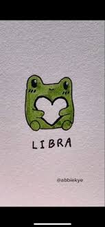 Libra Frog Mini Drawings Frog Drawing Cute Frogs