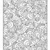 Take the afternoon off and enjoy this free printable abstract coloring page for adults! 1
