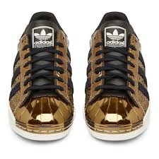 Black And Gold Adidas Sneakers Womens Adidas Originals Black And Gold Superstar Low Top Sneaker 180 Liked On Polyvore Featur Black And Gold Shoes Black And Gold Sneakers Adidas Shoes Originals