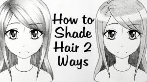 How To Shade Manga Hair Two Ways Youtube How to color anime eyes. how to shade manga hair two ways