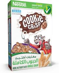 Dip in chocolate for a sweet treat. Matjarii Com Cookie Crisp Chocolate Cereal 375g Jordan