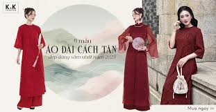 Áo dài cách tân Tết 2025: 9 mẫu áo dài đơn giản và duyên dáng đáng sắm nhất  năm nay