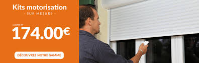 Fenêtres sur mesure alu, bois, pvc. Volet Roulant Electrique Moteur Filaire Ou Radio Stores Discount Com