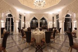 This unique hammered antique silver finished and leather arabesque carved door dining table. 10 Moroccan Restaurants That Are Some Of The World S Best Ever