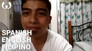 WIKITONGUES: James speaking Filipino, English, and Spanish