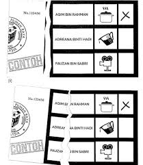 Setelah penandaan pada kertas undi dibuat, kertas undi yang telah ditanda itu hendaklah dimasukkan ke dalam sampul a. 39 Cara Menandakan Kertas Undi Anda Selain X Yang Sah Di Sisi Undang Undang