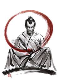 Artwork Japanese Art Black And White Samurai Fine Art Samurai Print Zen Poster Meditation Print Etsy Art Samurai Art Japanese Ink Painting