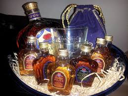 Trouble finding the perfect gift? Crown Royal Man Basket Why Cause He Deserves It 3 Valentinesday Birthday Ideas Celebration Gift Basket Alcohol Gift Baskets Liquor Gift Baskets