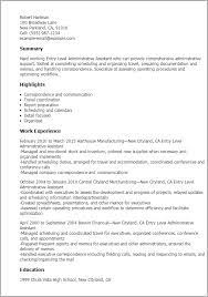 Resumecoach » resume examples » administrative assistant. Assistant Front Office Manager Resume Templates Mpr