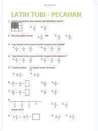 Soalan latihan online melalui google forms matematik tahun 4. Mr Cheong æ•™è‚²ä¸­å¿ƒ Latih Tubi Pecahan Dan Perpuluhan Tahun 4 Dan 5 ÙÙŠØ³Ø¨ÙˆÙƒ