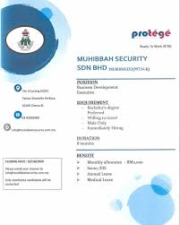 Engages in the provision of oil and gas, marine, infrastructure, civil, and structural engineering contract works. Dear Graduates We Have Good News Muhibbah Security Sdn Bhd Is Currently Looking For Protege Rtw Trainee Hurry Up And Send Your Resume To Info Muhibbahsecurity Com My Kindly Refer Poster For More Info