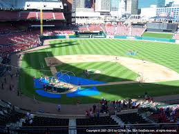 Busch Stadium View From Home Redbird Club 247 Vivid Seats