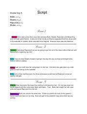 Banished to earth and stripped of his powers screenwriter: Drama Day A Script Pdf Script Drama Day A Belle Aubrey Moana Cayla Rapunzel Jolan Mulan Audrey Scene1 Mulan Once Upon A Time There Were Four Princess Course Hero