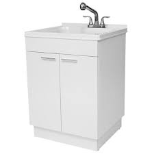 abs laundry/utility tub with faucet