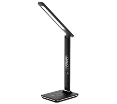 Frequent special offers and discounts up to 70% off for all products! Buy Groov E Ares Led Desk Lamp With Wireless Charging Pad Clock Black Free Delivery Currys