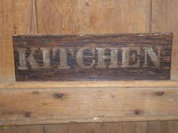 Restoration of the old kitchen scales. Old Primitive Original Kitchen Diner Restaurant Wood Sign Vintage Antique Aafa 1761814063